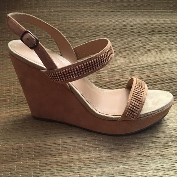 Kenneth Cole Suede Platform Wedge - size 10 - Picture 7 of 12
